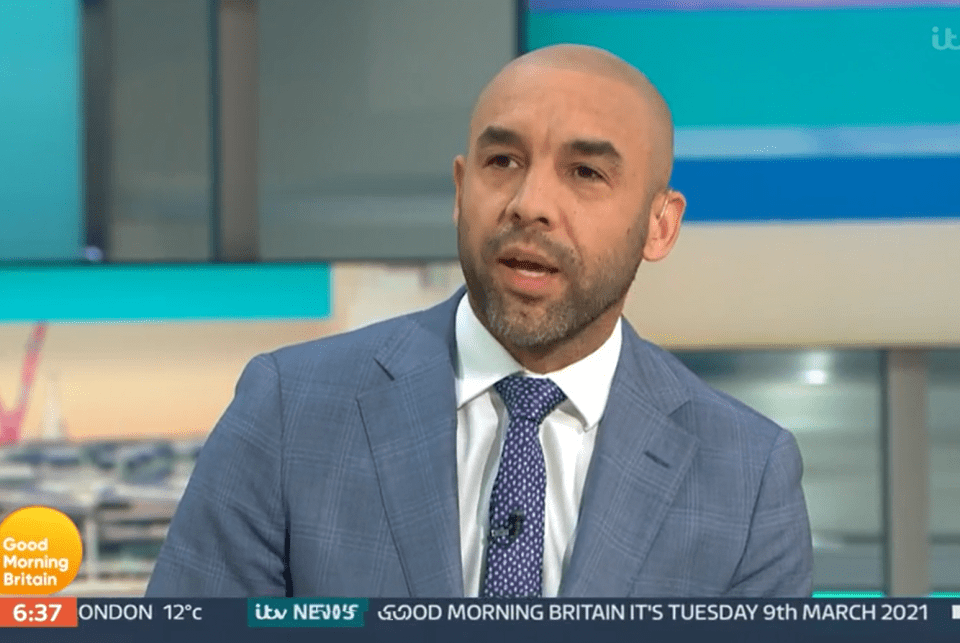 Alex had called Piers out on his coverage of Meghan and Harry