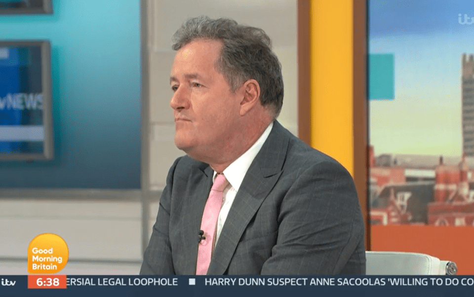 Piers admitted he is a 'snowflake' after his dramatic appearance on GMB today