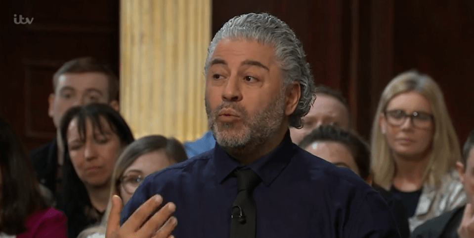 Claimant Francesco wouldn't stop talking