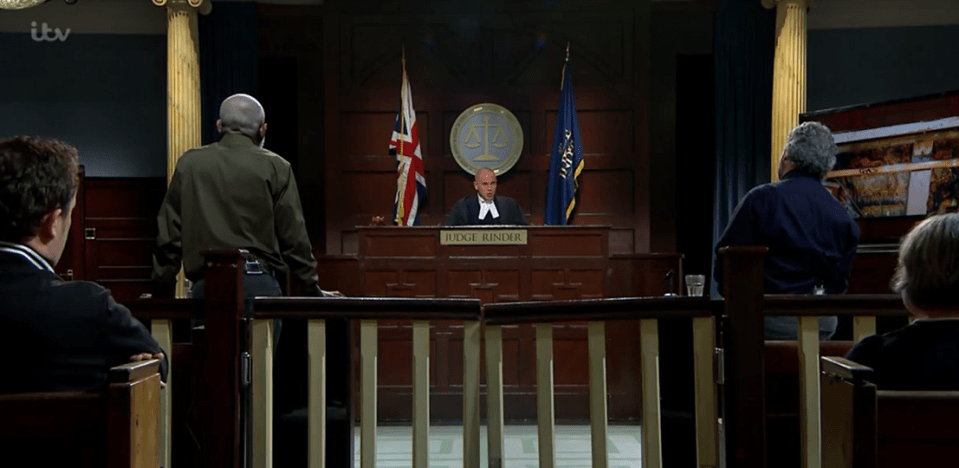 Judge Rinder implored the men to listen to him