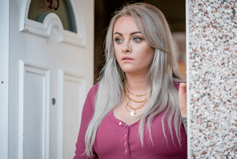 Katie McGlynn also popped up in the gritty drama
