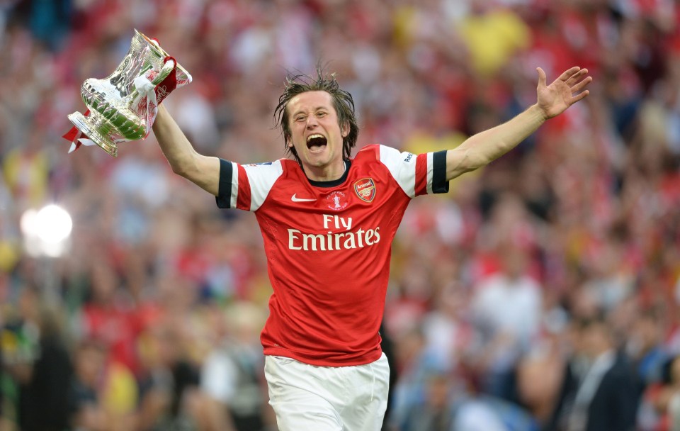 Atkinson is a big fan of the former Arsenal favourite Thomas Rosicky