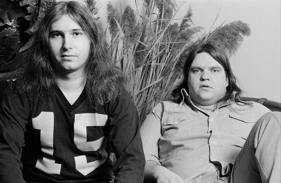 Meat Loaf and his musical collaborator pictured in 1978