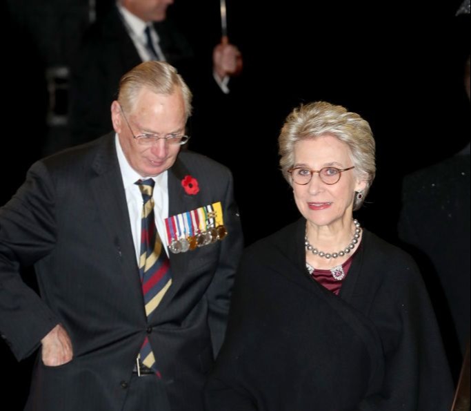 Prince Richard, Duke of Gloucester, and Birgitte, Duchess of Gloucester, attend the annual Royal British Legion Festival of Remembrance in 2019
