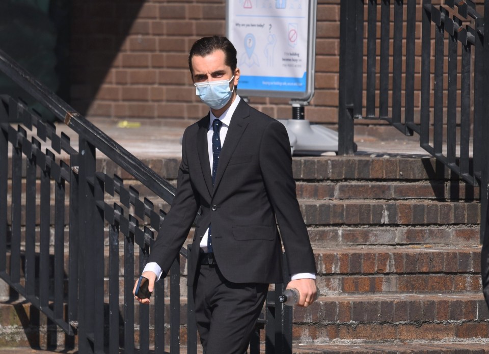 Kimmence arriving at court on Monday