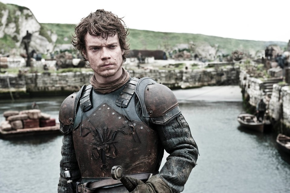 Alfie earned around £72,000 per episode playing troubled Theon Greyjoy