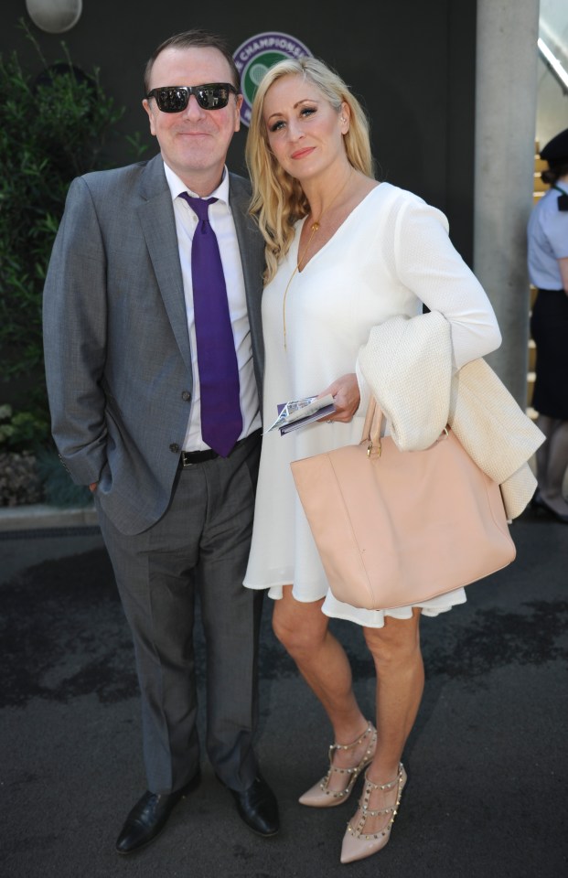 Cricket legend Phil with his wife Dawn