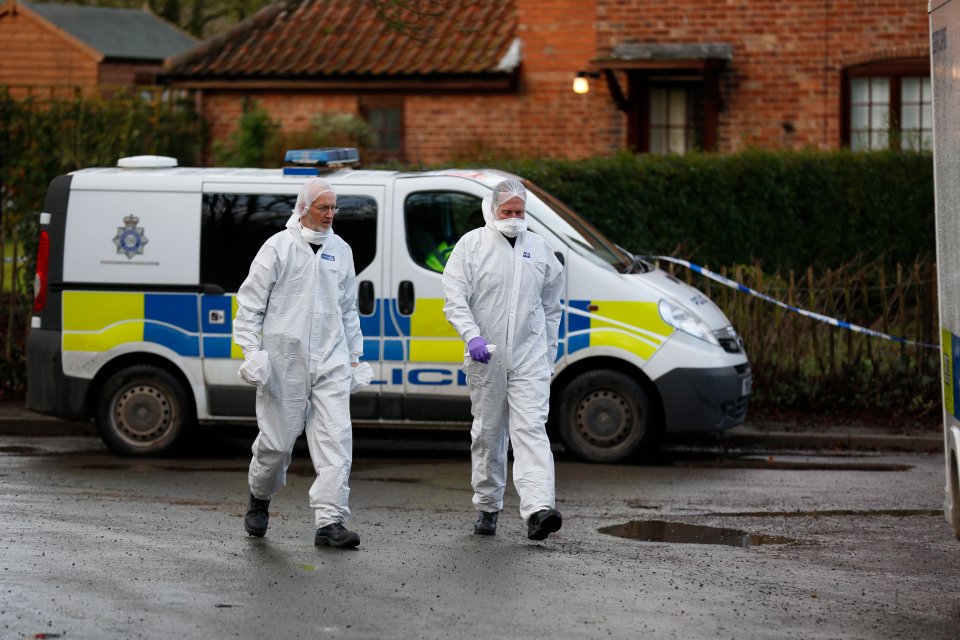 Police outside the home in Hull