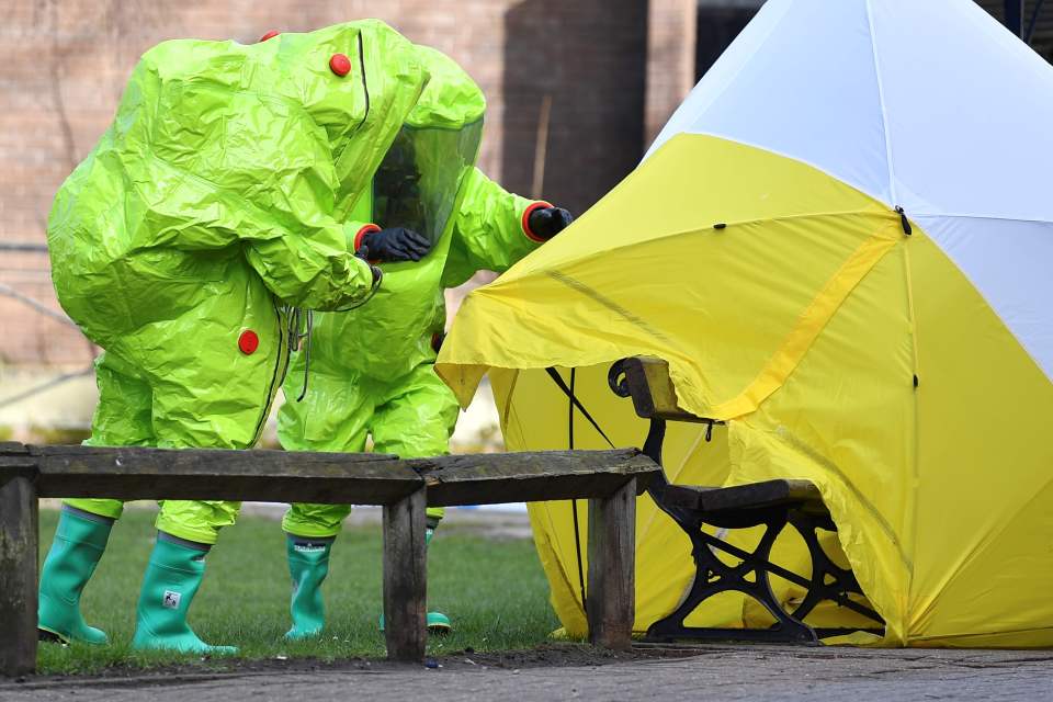 Public Health England imposed the ban after Sergei Skripal and daughter Yulia were poisoned