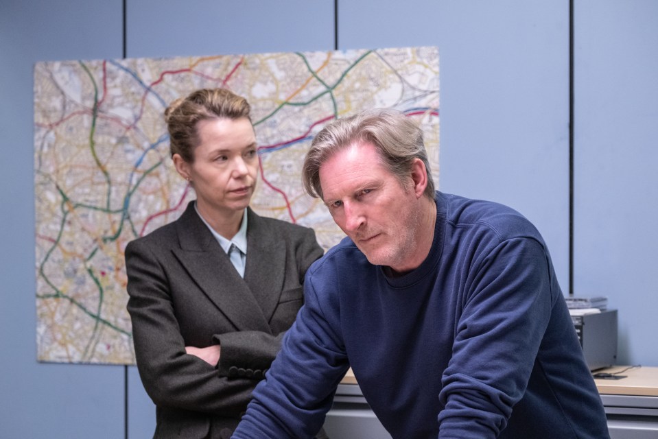 Ted under suspicion in Series 5 with DCS Patricia Carmichael