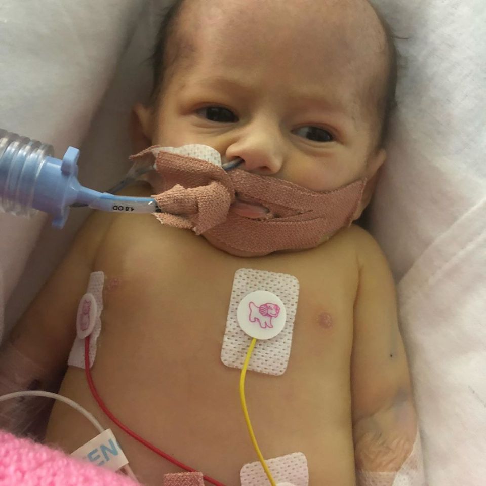 Her daughter Consy tragically passed away in 2019 after being born seven weeks prematurely