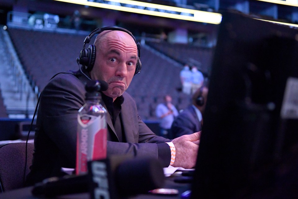 Legendary UFC commentator Joe Rogan