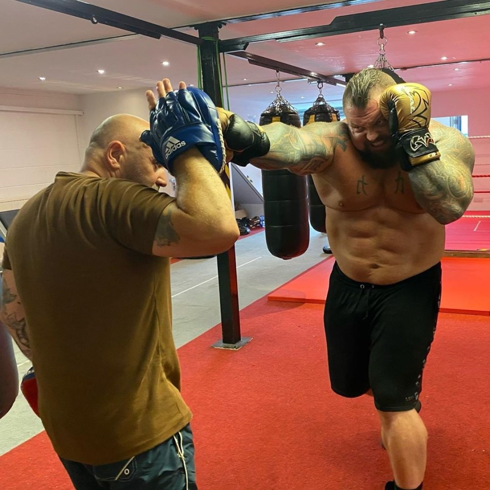 Eddie Hall wasn't offended by the outspoken Joe Rogan