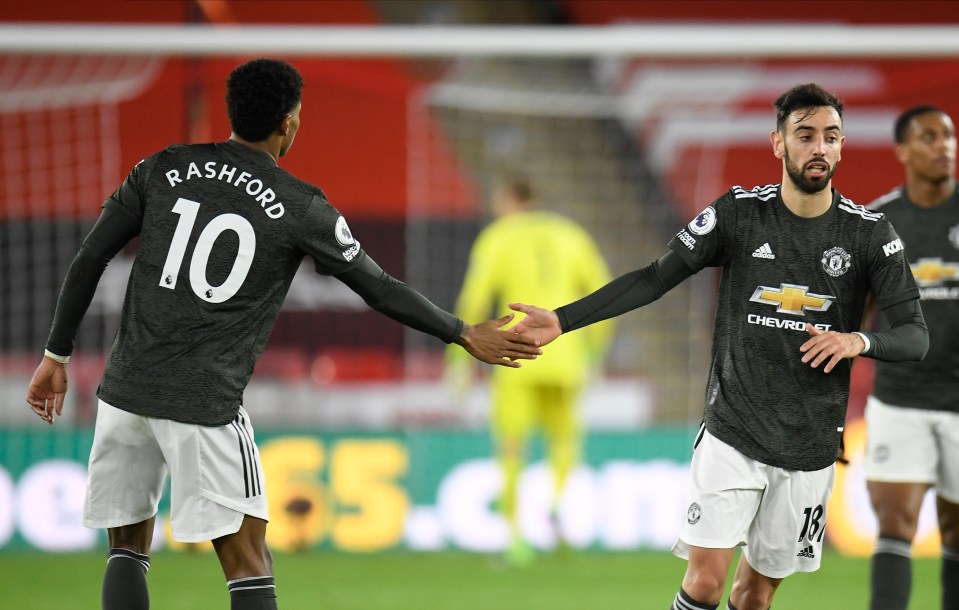 Bruno Fernandes and Marcus Rashford were among those to speak out against the ESL
