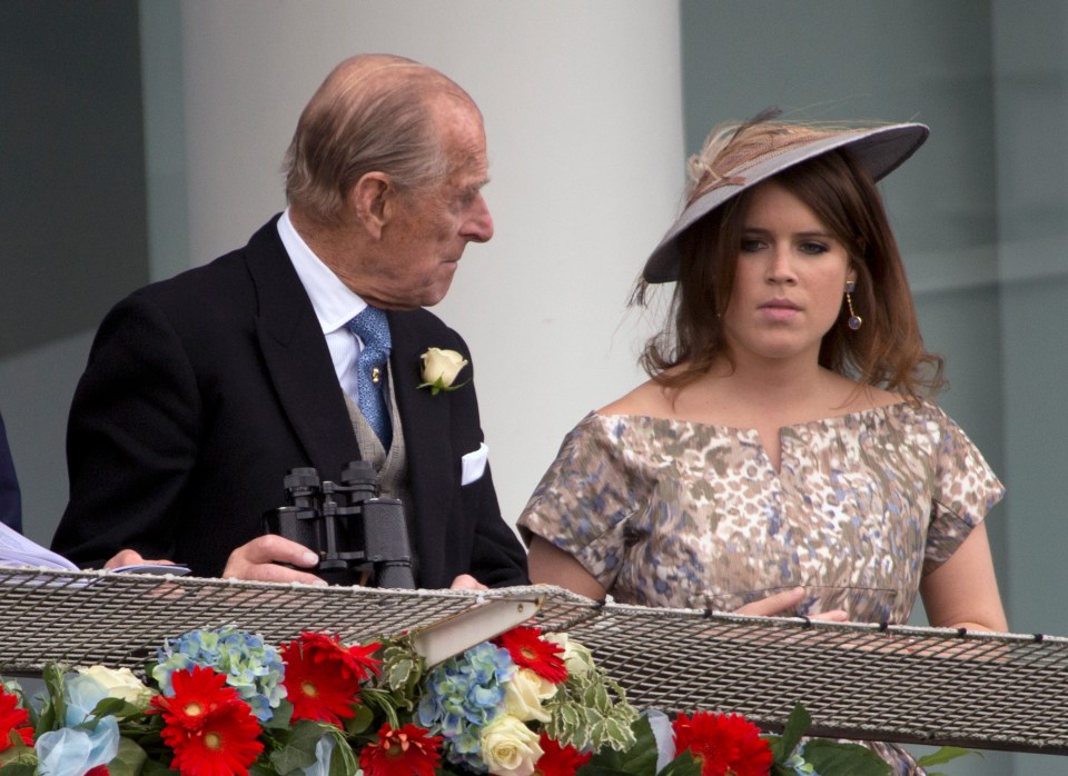 Princess Eugenie described Philip as the family's 'rock'