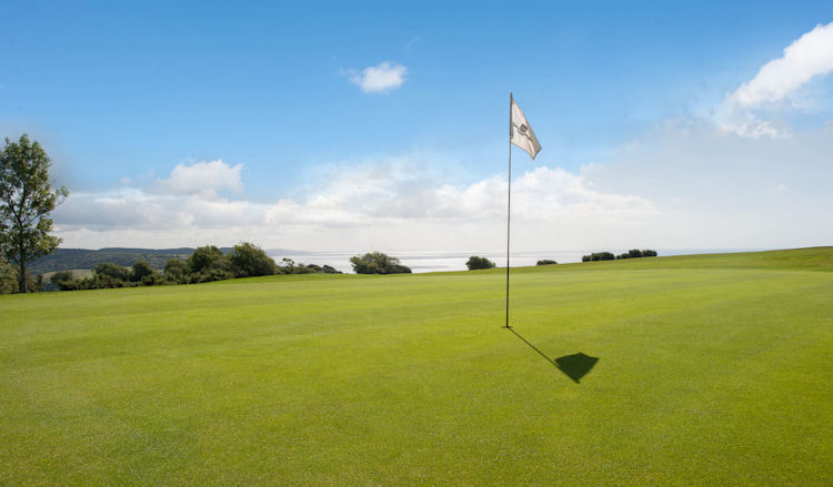 Country Holiday Park, Devon has a nine-hole golf course on site