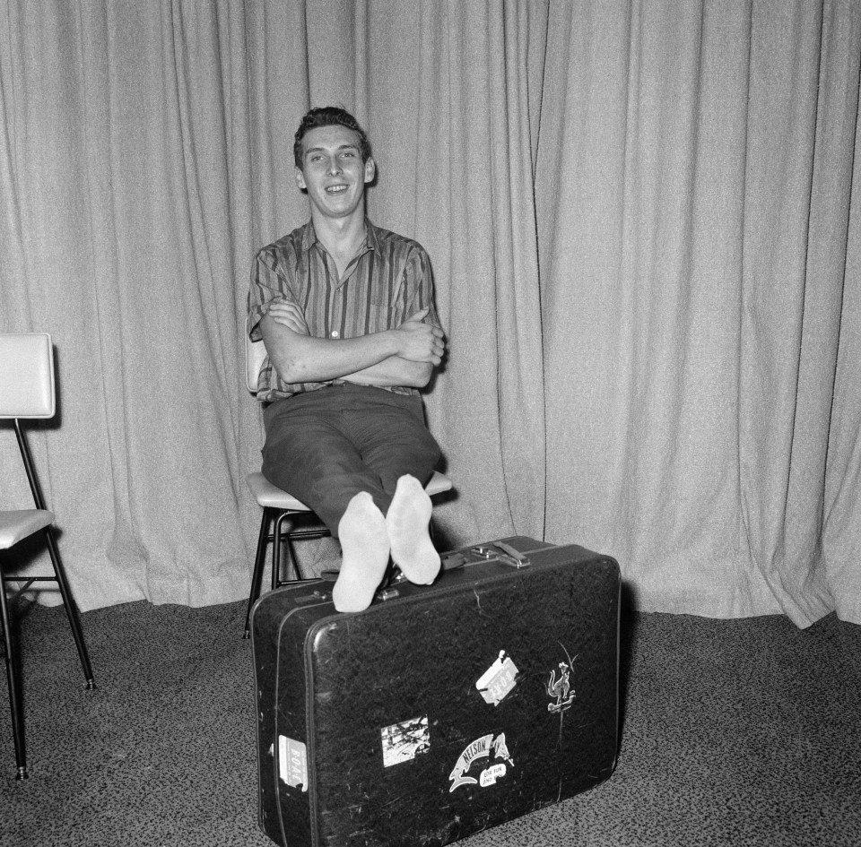 Brian Robson was unable to afford airfare to get home to the UK from Australia