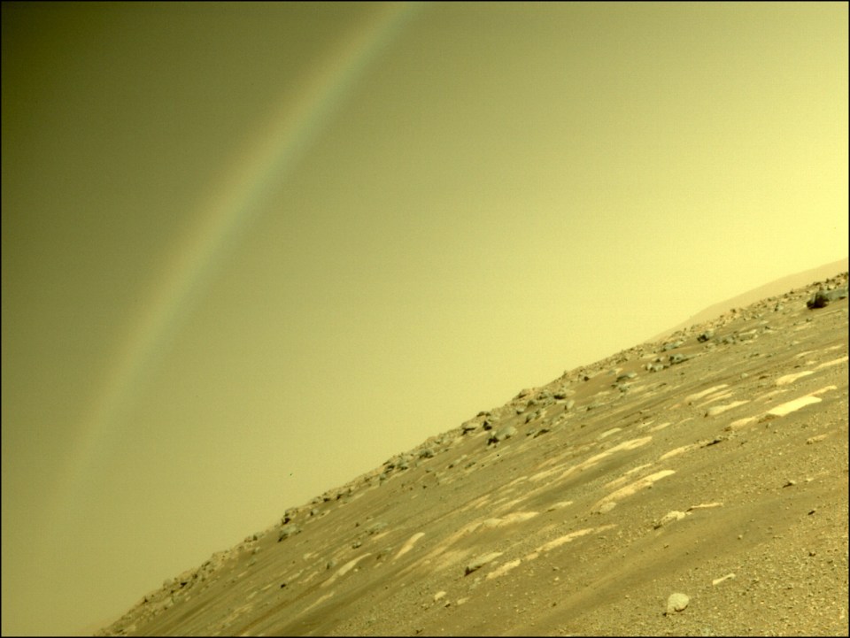 This is the 'rainbow' image that's caused a lot of debate