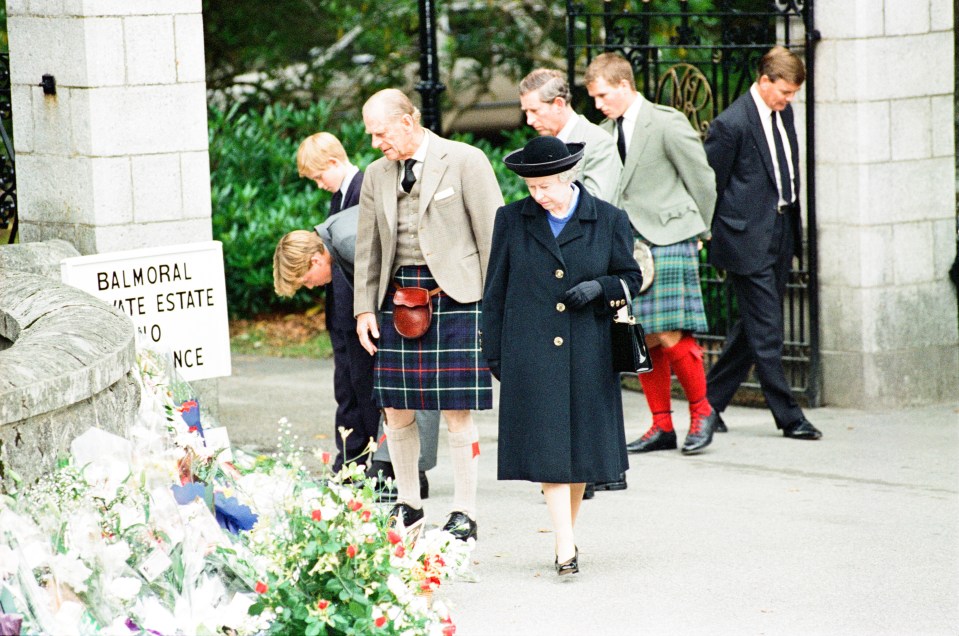 Prince Philip was close to Prince Harry and Prince William after the death of their mum Diana