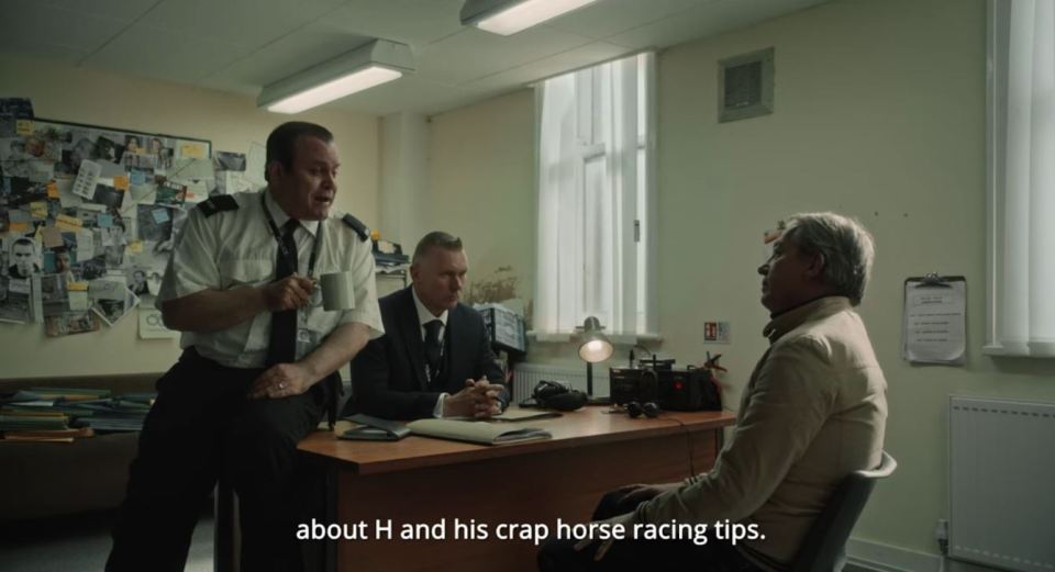 Shaun was joined by ITV Racing pundit Matt Chapman as they played the copper role over 'crap racing tips'