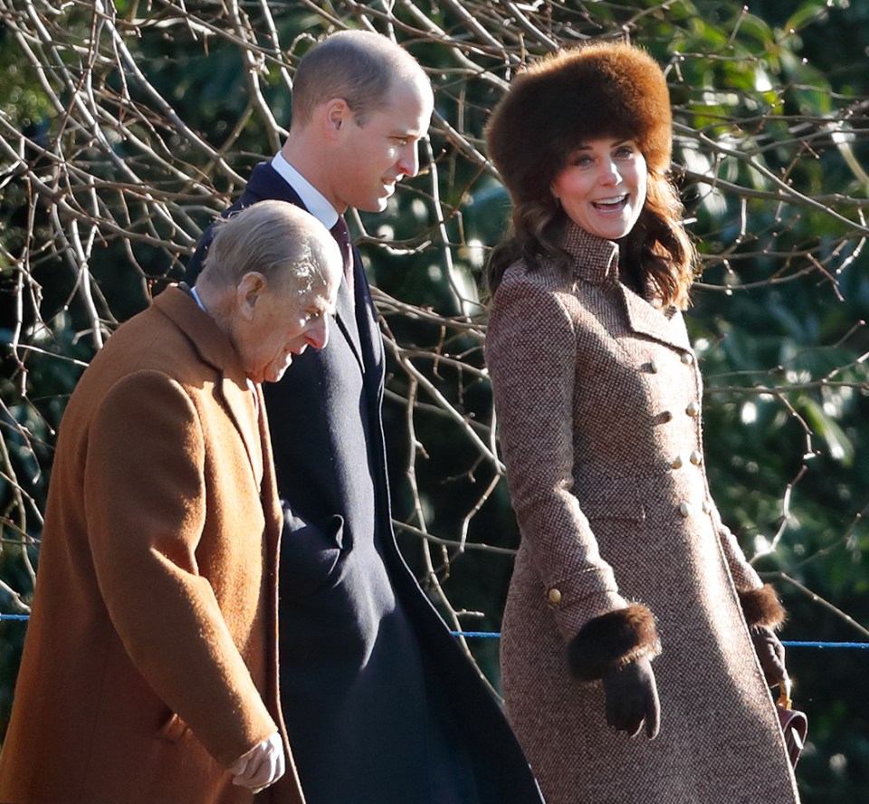 The Duke and Duchess spoke of their sadness today after Philip passed away on Friday