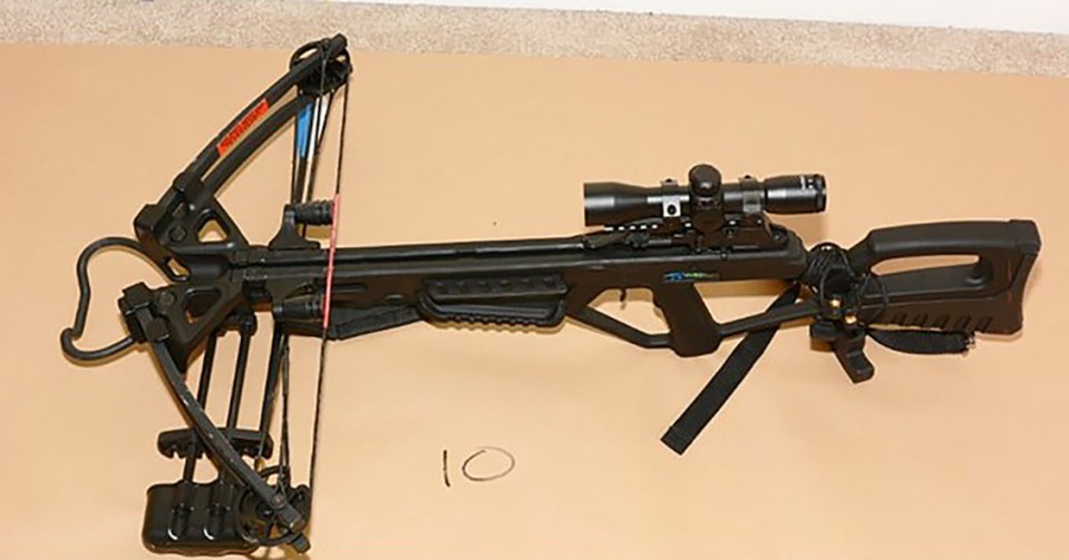 One the crossbows used by killer