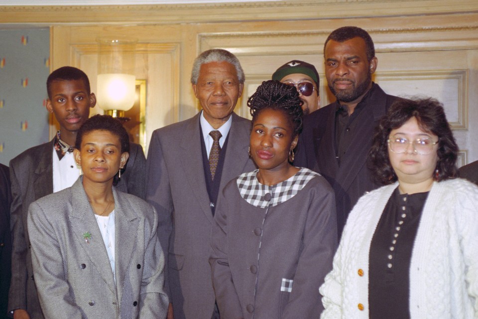 Stuart met Nelson Mandela when he was 16, shortly after his brother Stephen died
