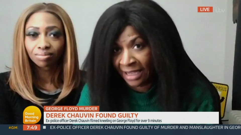 George Floyd's aunt Angela Harrelson has praised the teen who filmed her nephew's death