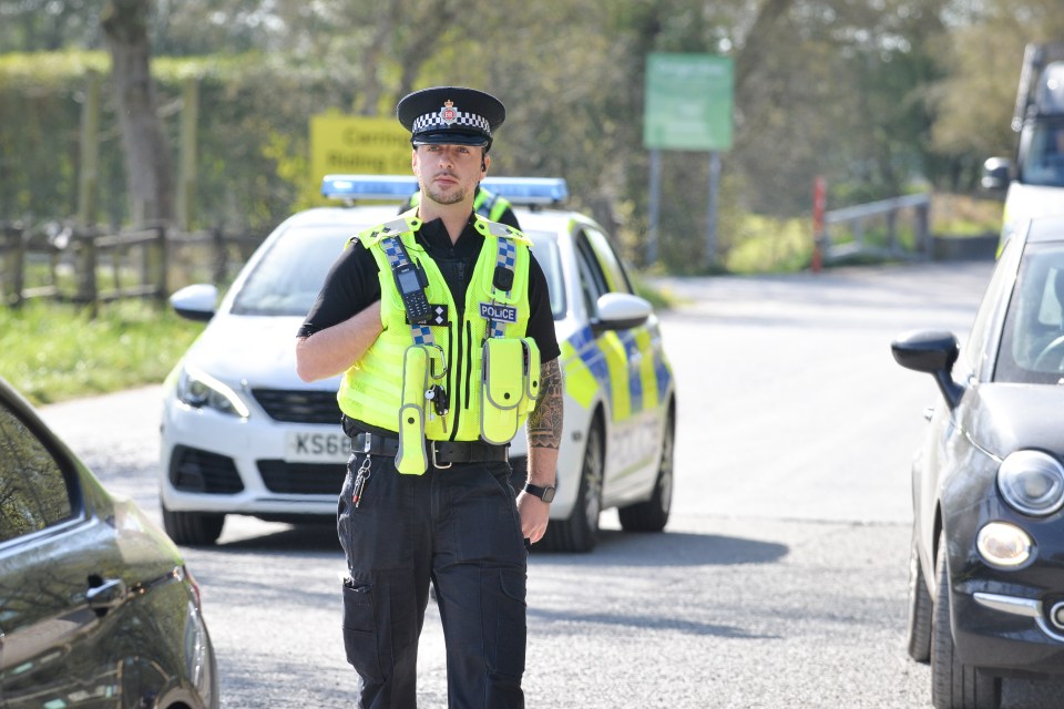 Police attended the scene