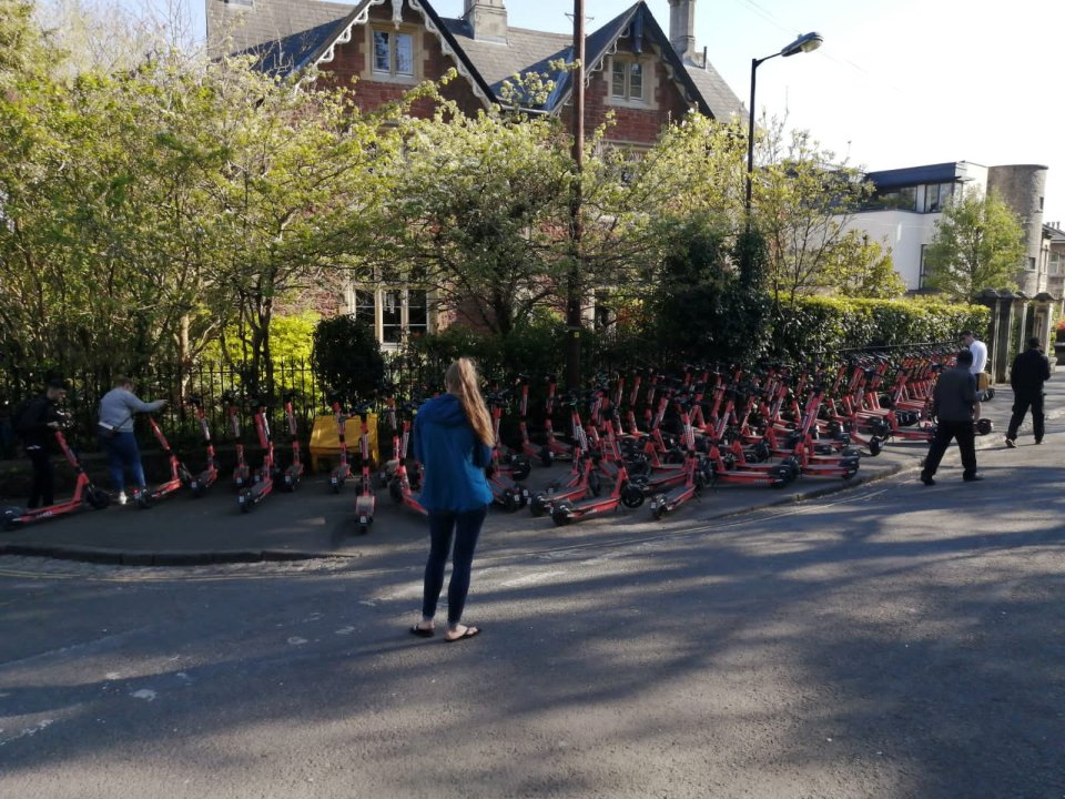 E-scooter users had no choice but to pile up the dangerous mode of transport