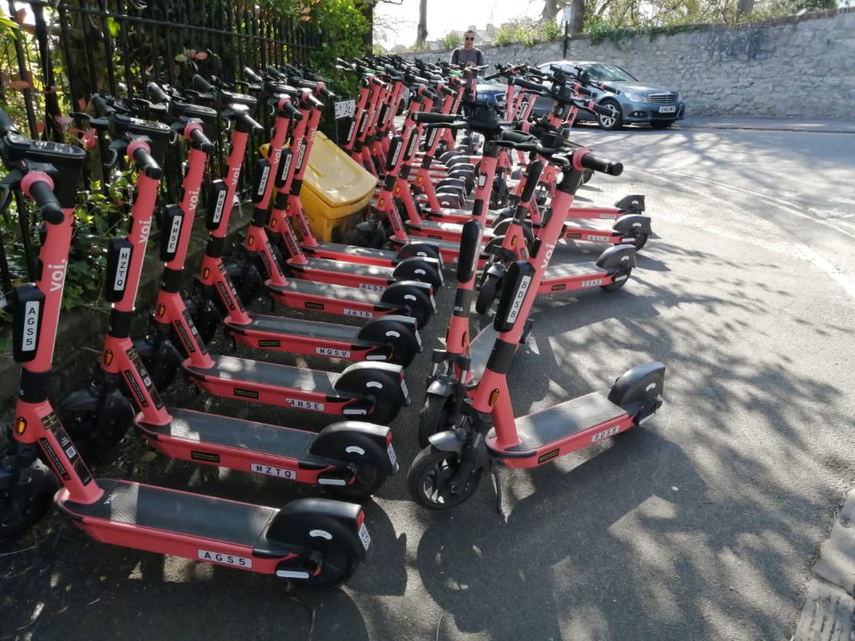 Voi e-scooters have been trialled in Bristol, Bath and South Gloucestershire