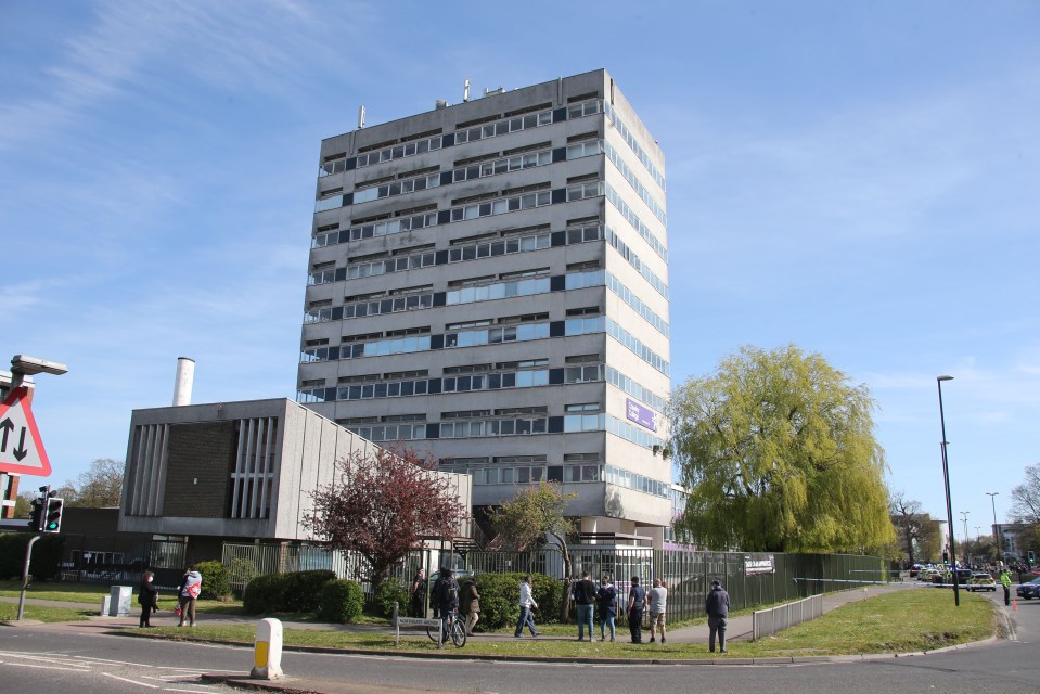 Sussex Police issued a desperate plea for locals to stay away from the area