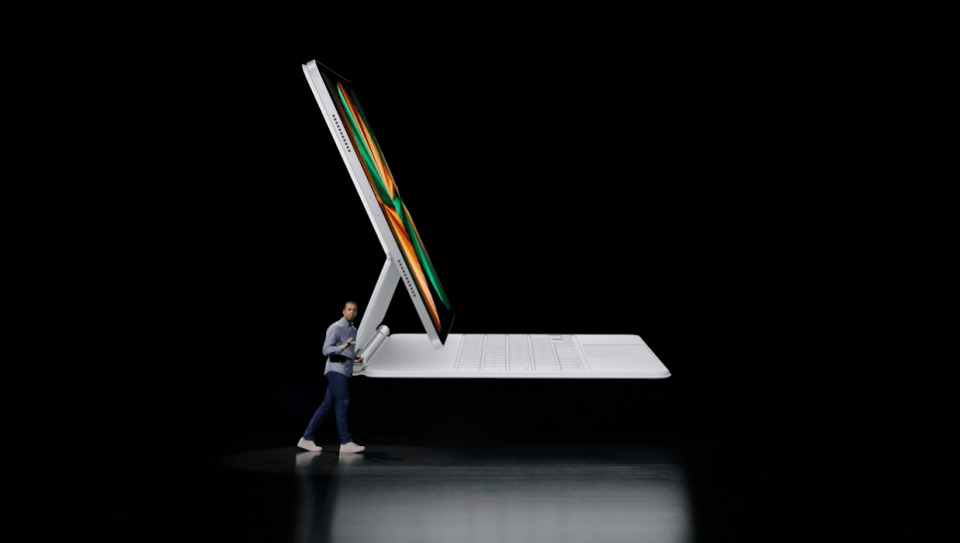 The new iPad Pro comes in white, grey and black