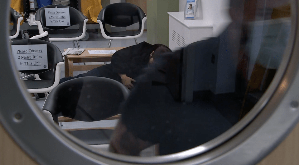 Peter Barlow's health is in jeopardy