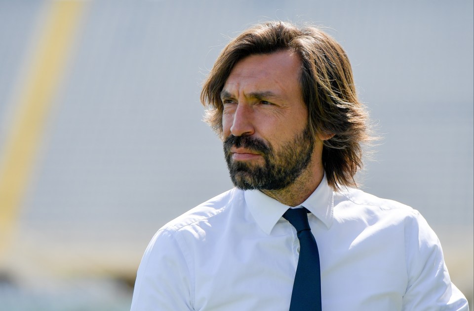 Andrea Pirlo has been warned he could face the sack if they miss out on Champions League qualification this season