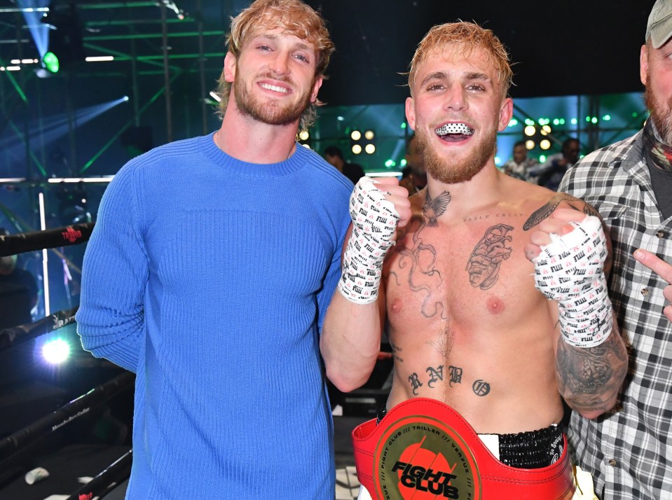 Logan (left) and his brother Jake have made quite the splash since entering boxing