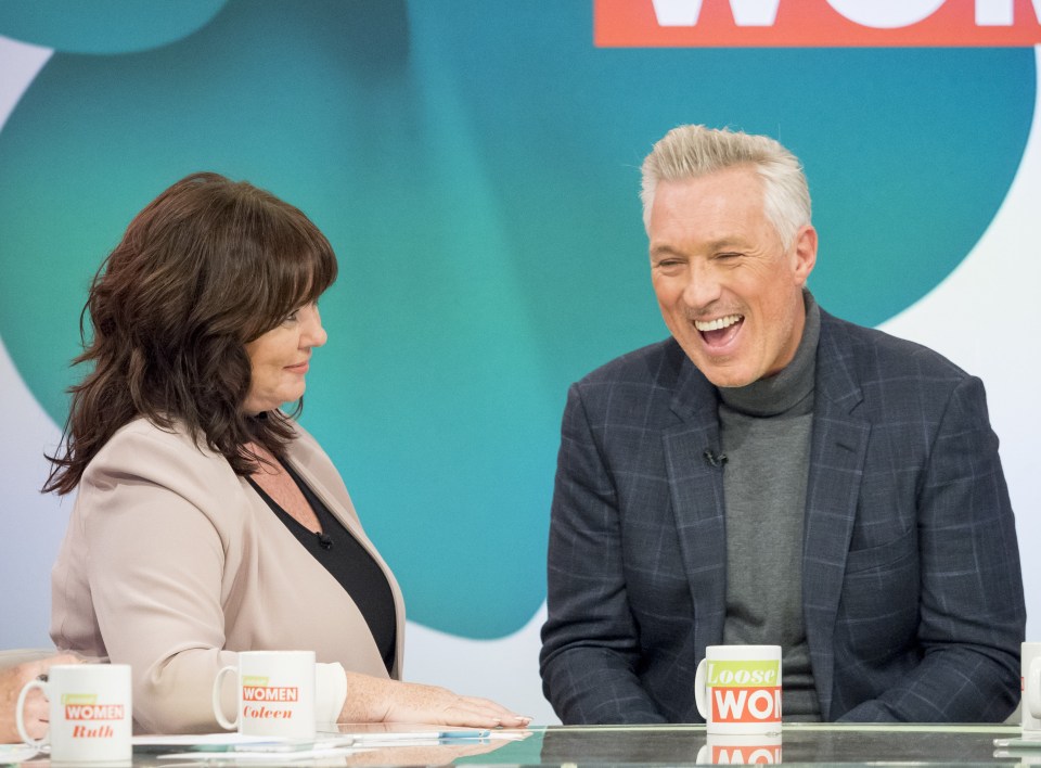 Martin Kemp will also join the all-male panel