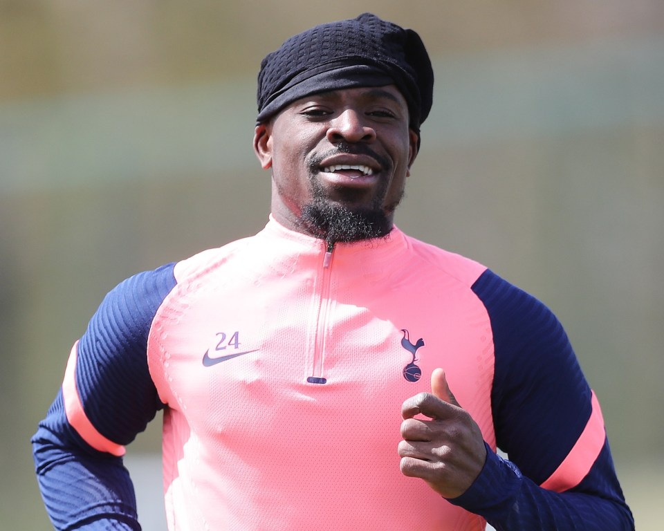 Serge Aurier could be on his way out of Tottenham with Real Madrid linked