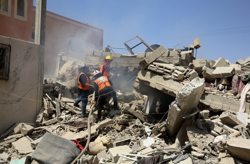 Hundreds of homes have been levelled during the fighting