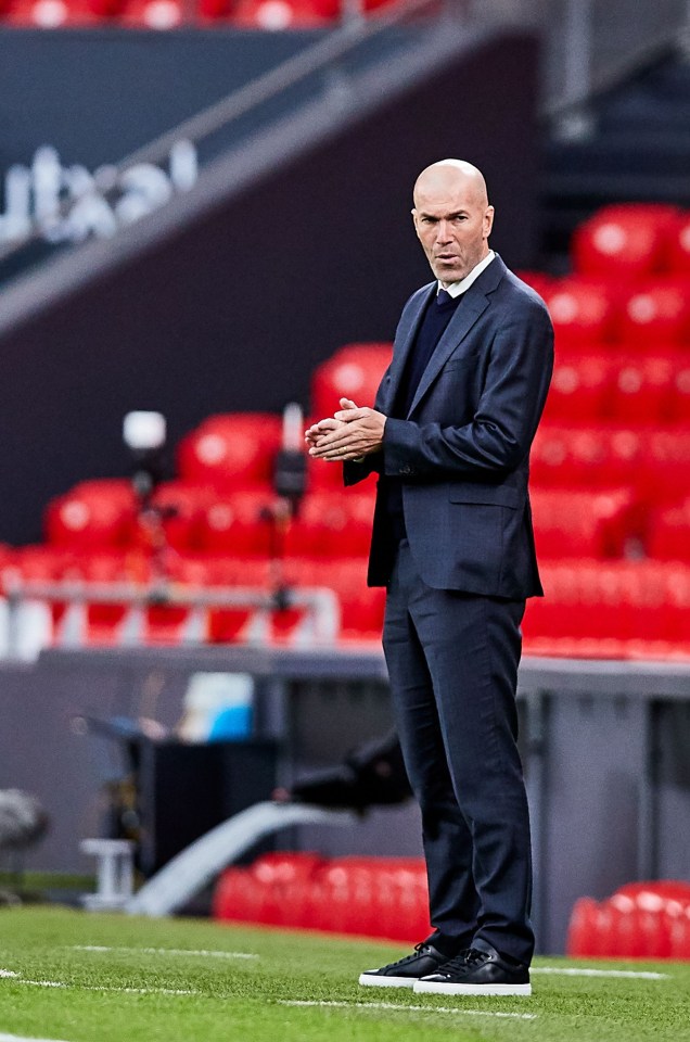 Zinedine Zidane looks set to leave Real Madrid at the end of the season