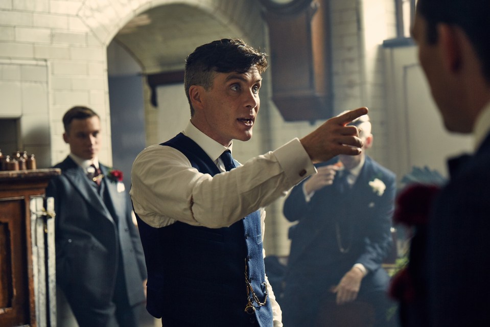 Irish actor Cillian Murphy stars as Thomas Shelby