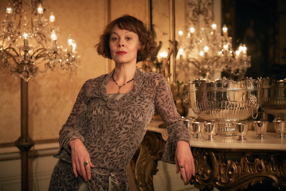 The late Helen McCrory played Elizabeth Shelby but died of cancer recently