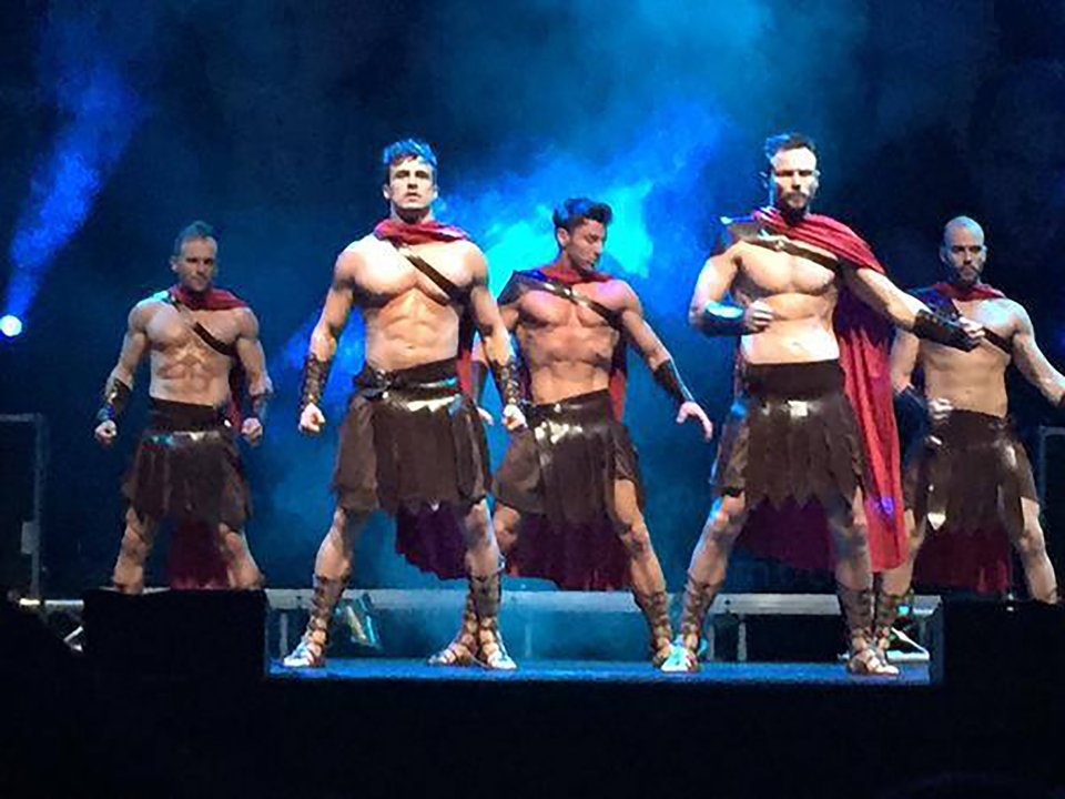 Last year's Dreamboys show was cancelled because of Covid, so we postponed until the October, but that was cancelled too
