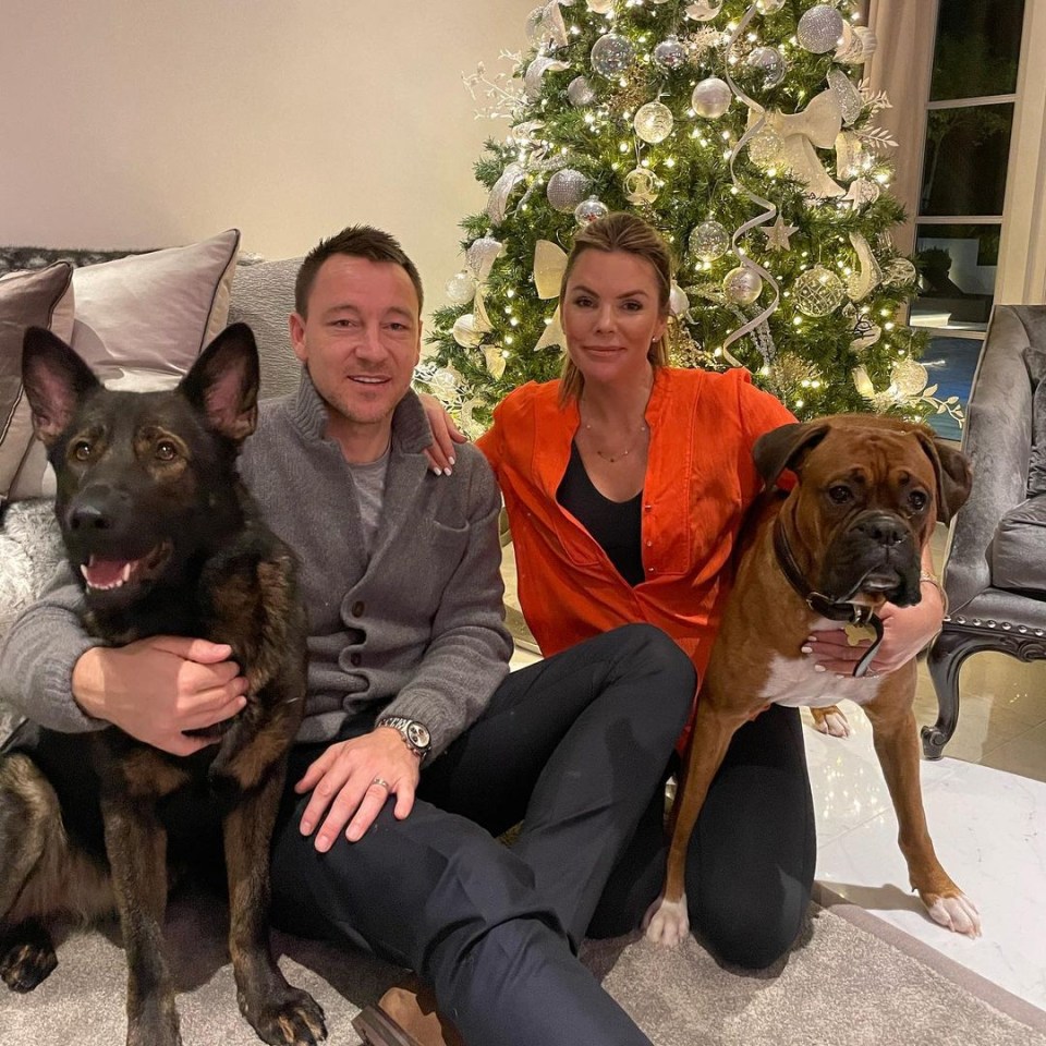 John and Toni Terry will hope the work on the £4.35m Surrey mansion will be finished soon
