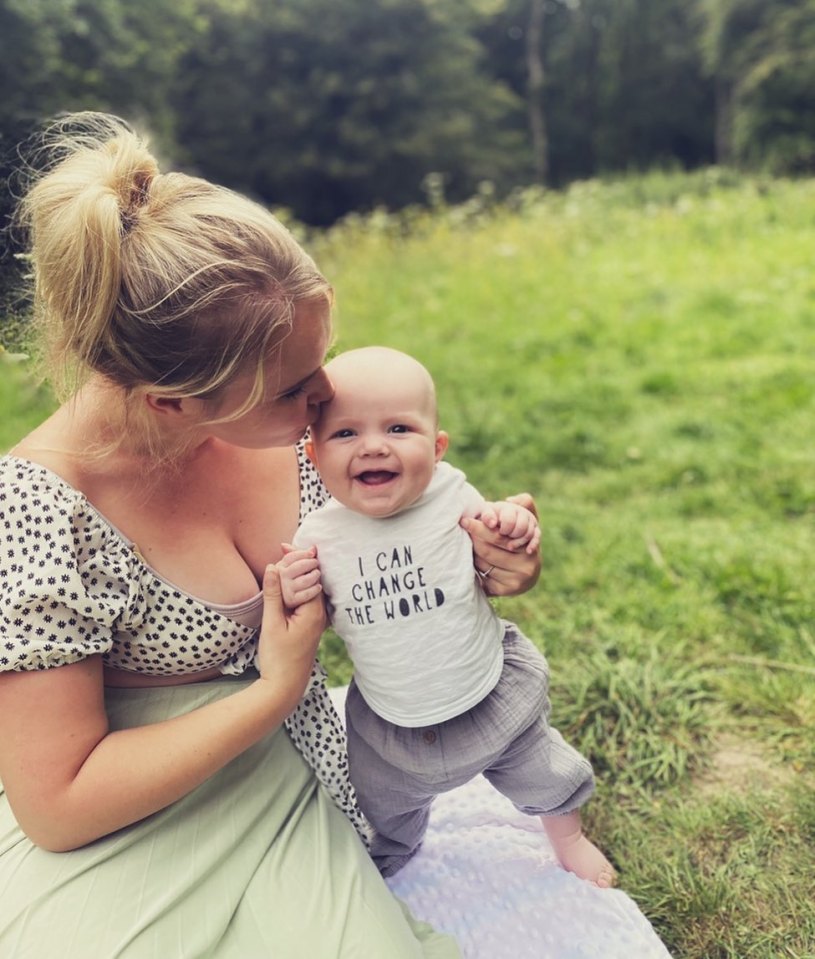 She is mum to River, 1