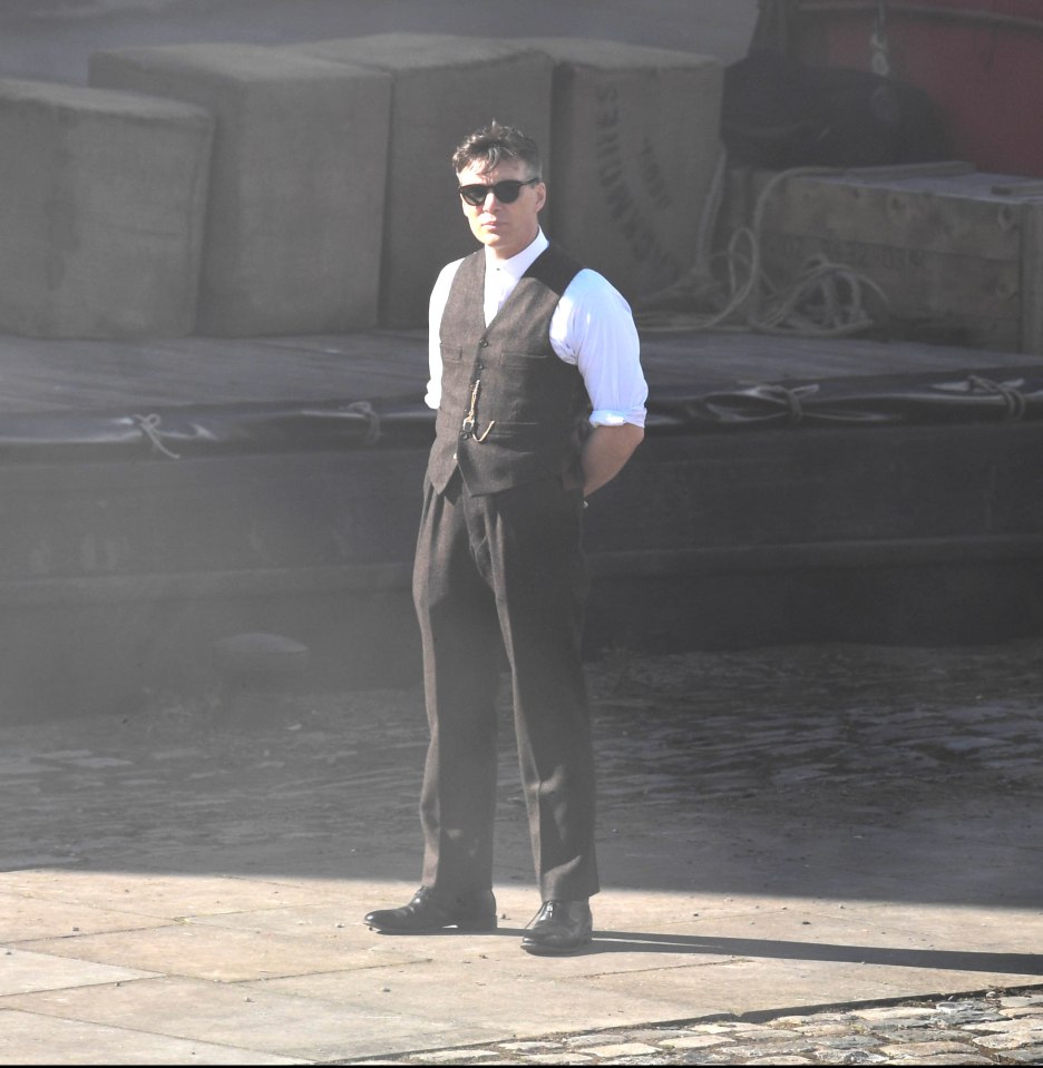 Cillian looked deep in thought as he stood in the sunshine this afternoon