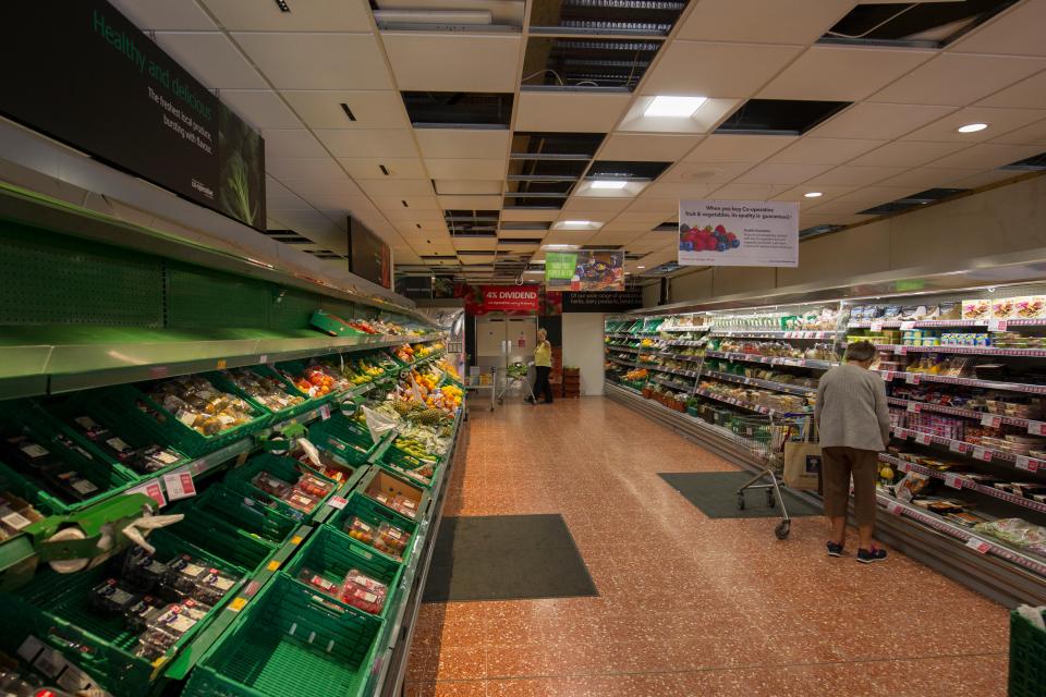 Supermarket bosses have warned shelves will be empty by Saturday