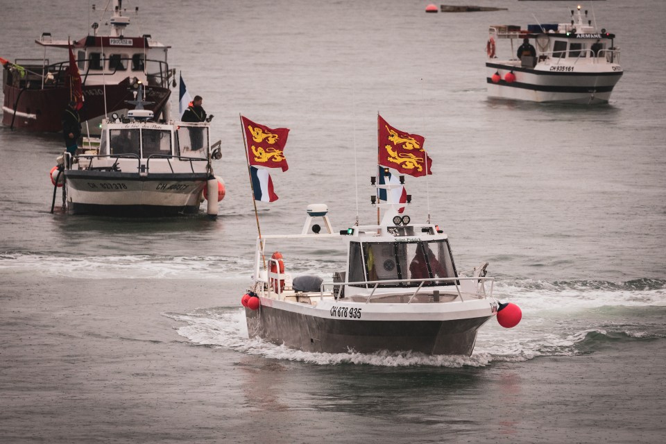 Boris Johnson has vowed that Royal Navy patrol boats will remain close to Jersey as he said any blockade of the island would be 'completely unjustified'