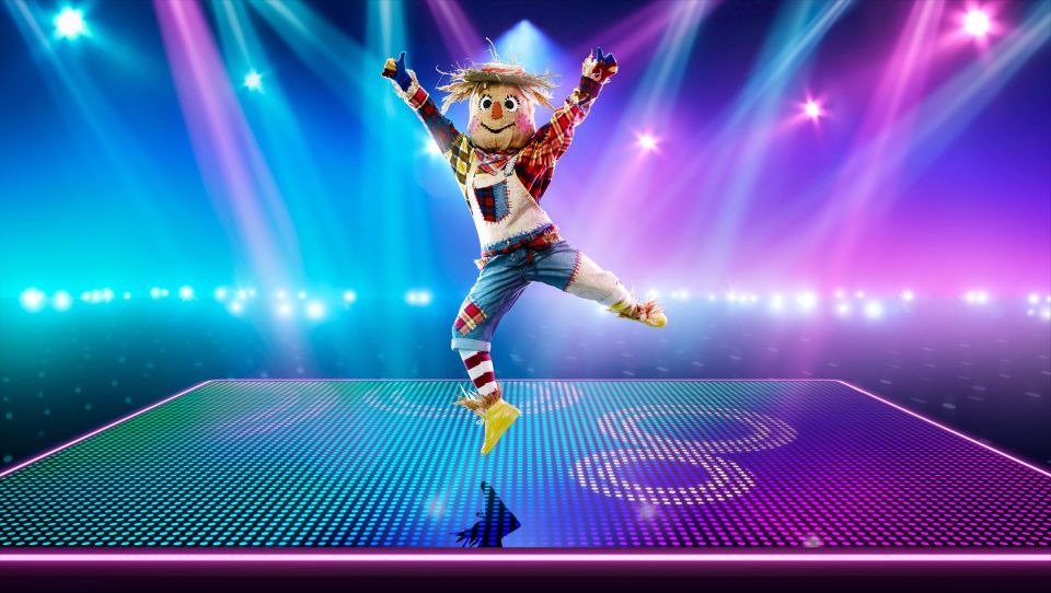 The scarecrow has their heart set on winning The Masked Dancer