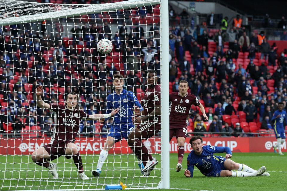 A nightmare for Foxes' sub Wes Morgan, centre, soon became heaven for their whole team as his late own-goal equaliser was ruled out by VAR